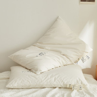 A类新疆棉花枕头可拆洗全棉花填充低枕枕芯护颈椎助睡眠单人家用