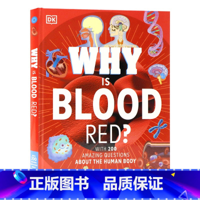 [正版]DK出品 为什么血是红色的 英文原版绘本 Why Is Blood Red? 儿童科普百科全书课外知识类拓展阅