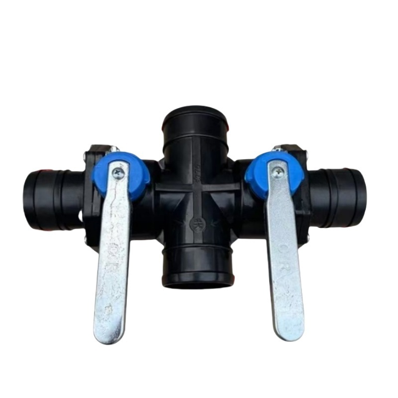 好家安 农用灌溉水阀配件 3寸(75mm)两阀四通 单位:个