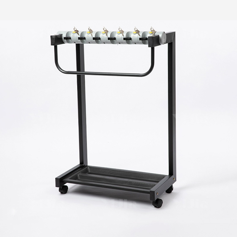 翌嘉YJ4122844 雨伞架大容量伞架商用酒店铁艺含锁雨伞收纳架 6头