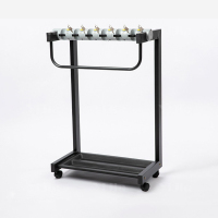 翌嘉YJ4122844 雨伞架大容量伞架商用酒店铁艺含锁雨伞收纳架 6头