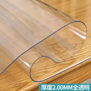 美帮汇透明水晶板软玻璃垫塑料茶几餐桌桌布胶垫防水防油防烫免洗长方形