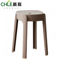 晨磊 塑料凳 A14(咖色) 个