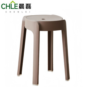 晨磊 塑料凳 A14(咖色) 个