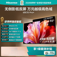 海信电视 65E3S Pro+ 65英寸 万元级高色域 抗反光无倒影 165Hz高刷 Wi-Fi6 一级能效