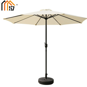 汐 太阳伞白色个