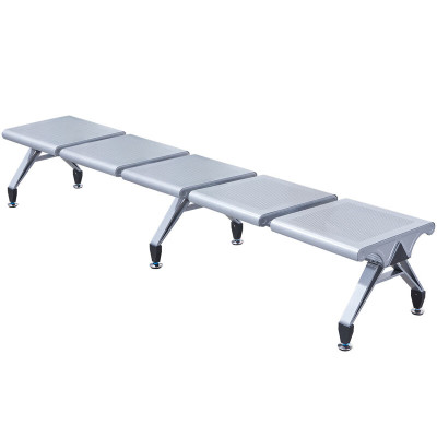 晋舰 无靠背排椅候诊椅加厚机场银行车站医院等候椅大厅连椅五人位无垫