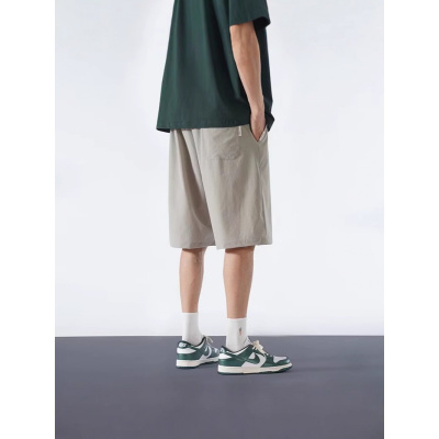 运动短裤男跑步速干五分裤2025新款夏季男士大码薄款短裤