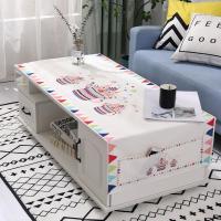 家柏饰(CORATED)北欧桌布布艺棉麻小清新客厅长方形茶几桌垫防水防烫防油免洗