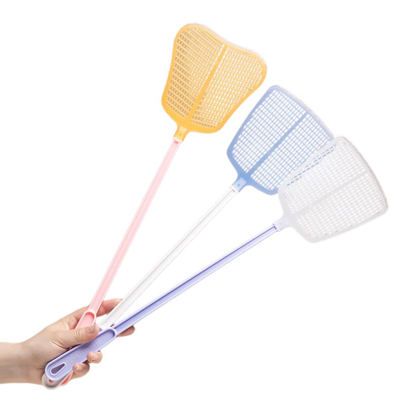 茶花 塑柄蝇拍 苍蝇拍 1个