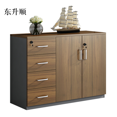 东升顺办公室矮柜储物柜文件柜2门4抽屉
