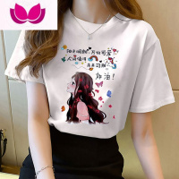 七斓白色短袖t恤女夏季宽松设计感小众ins潮半袖洋气减龄chic港味上衣