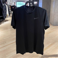 NIKE耐克短袖T恤PRO训练运动休闲速干透气圆领男装CZ1182-011 D