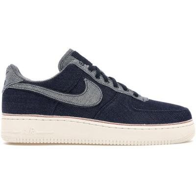 NIKE耐克AirForce1Low3x1Denim联名款防滑休闲时尚板鞋男士905345-402