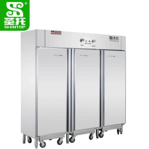 圣托(Shentop)1800L高温热风循环三门推车式消毒柜 酒店饭堂大容量消毒柜 DAC11