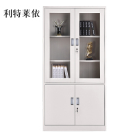 利特莱依钢制办公文件柜铁皮柜矮柜资料密码带锁凭证档案员工储物更衣柜