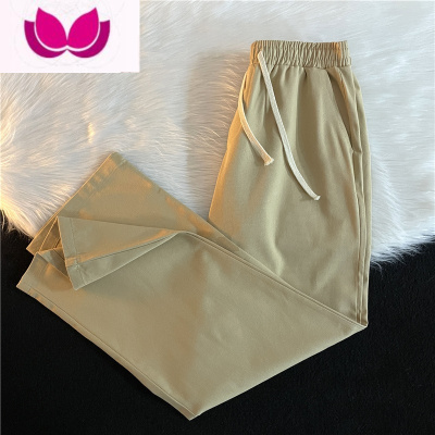 七斓直筒休闲裤男2023新款裤子学生韩版潮流宽松百搭垂感拖地阔腿长裤