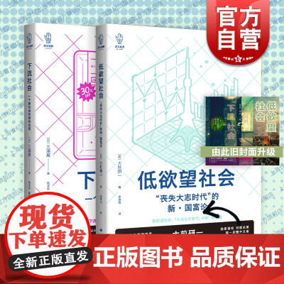 看日本 下流社会/低欲望社会 大前研一 三浦展著作集上海译文出版社外国纪实文学