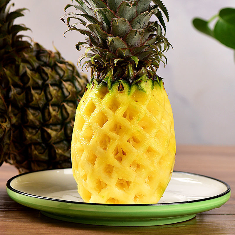 云南河口香水小菠萝新鲜水果西双版纳菠萝泰种小菠萝迷你凤梨 5斤防冻