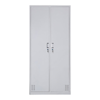 乙壬收纳柜财务档案柜资料柜加厚文件柜办公室带锁铁皮柜二门更衣柜