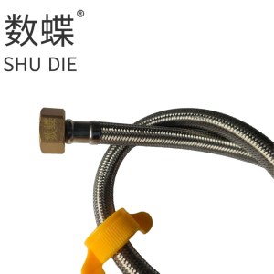 数蝶不锈钢编织软管软连接40cm个