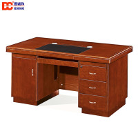 德诚和复合实木喷漆班台职员办公桌DCH-BGZ012 1400*700*750mmH组