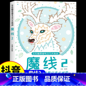 [单本]魔线②(适合7-9岁) [正版]抖音同款魔线专注力训练左右脑开发思维训练书迷宫书籍幼儿园高难度小学生2-3一6-