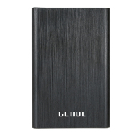 杰储(GCHUL) T1000 1T USB3.0 2.5英寸磨砂黑色 移动硬盘 (计价单位:个) 磨砂黑色
