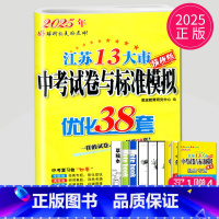 2025优化38套 语文 [正版]恩波2024年江苏13大市中考试卷与标准模拟数学模拟测试卷练习册初三优化38套江苏省十