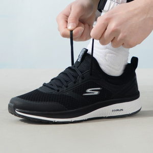 Skechers斯凯奇男鞋新款健步鞋运动鞋缓震跑步鞋户外休闲鞋220102-BBK ZP