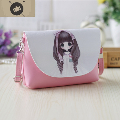 可爱小女孩包包斜挎软皮儿童时尚小包单肩公主迷你放手机小包女童艾狄伊娃单肩包