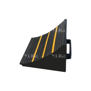 翌嘉YJ4121909 塑料止退器塑料止滑器停车斜坡垫三角木阻车器 360*280*260mm