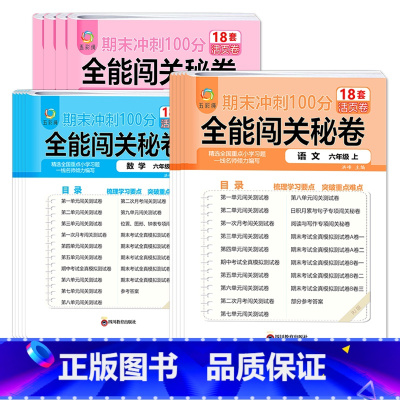 [语文]期末冲刺闯关密卷 一年级下 [正版]2025版期末冲刺100分活页卷全能闯关秘卷一二三四五六年级上册下册试卷测试