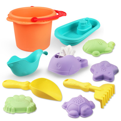 蓓臣软胶沙滩十件套戏水玩沙玩雪夏季户外出游爆款组合