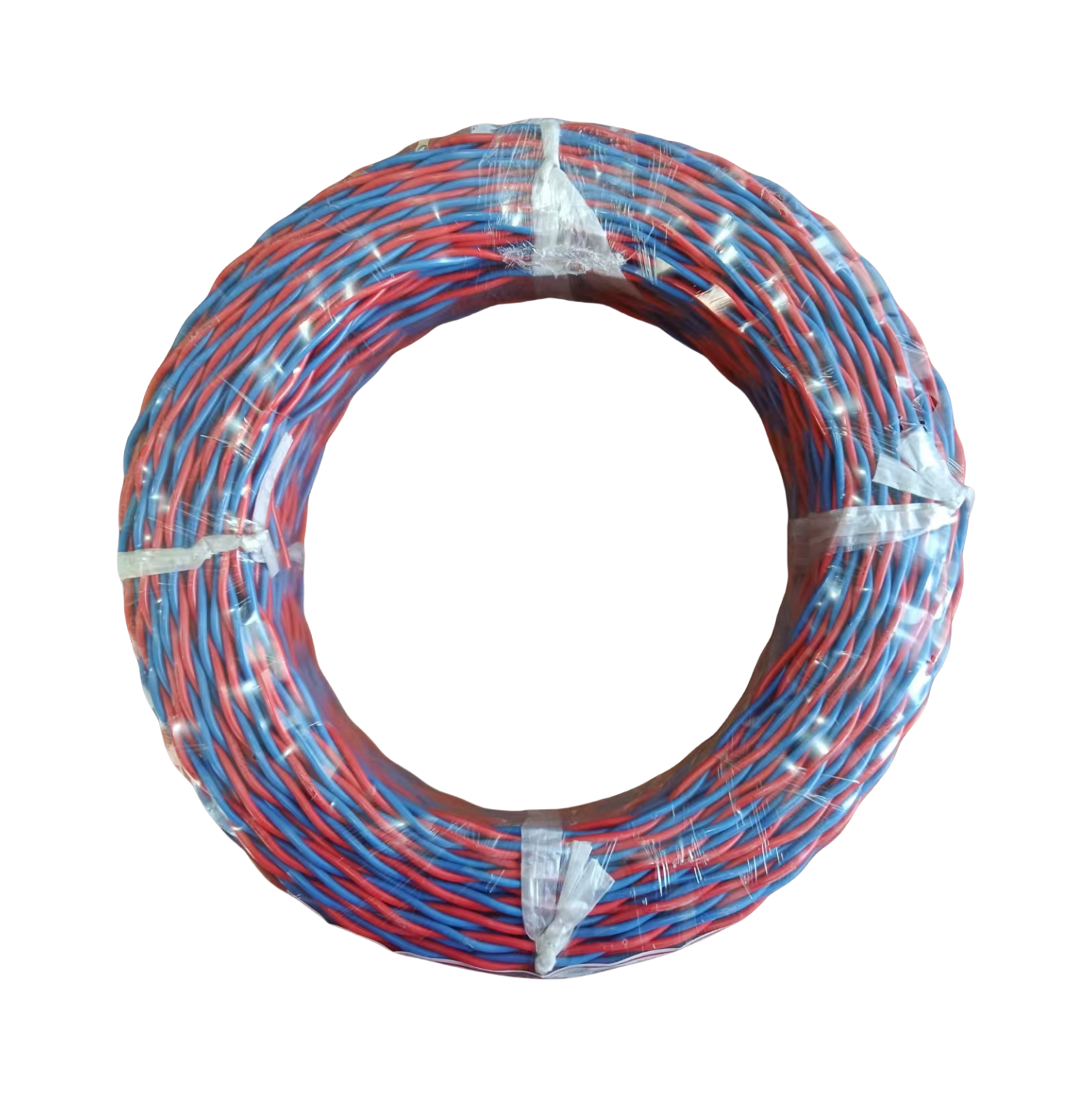 华科中缆阻燃铜芯软电线ZR-RVS-300/300V-2×2.5/卷