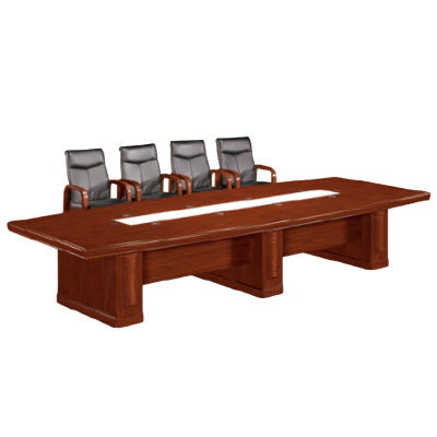 大央会议桌H-32C30 3000W*1200D*760H办公家具会议桌长方形大型长桌简约现代会议室洽谈桌