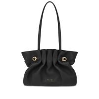 Salvatore Ferragamo小号纳帕皮女士手提软质手袋轻奢百搭配饰日常通勤手拿包