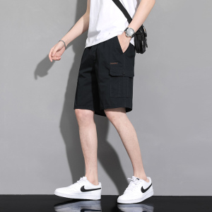 渔人船长夏季男士工装五分裤休闲运动短裤轻薄透气跑步短裤