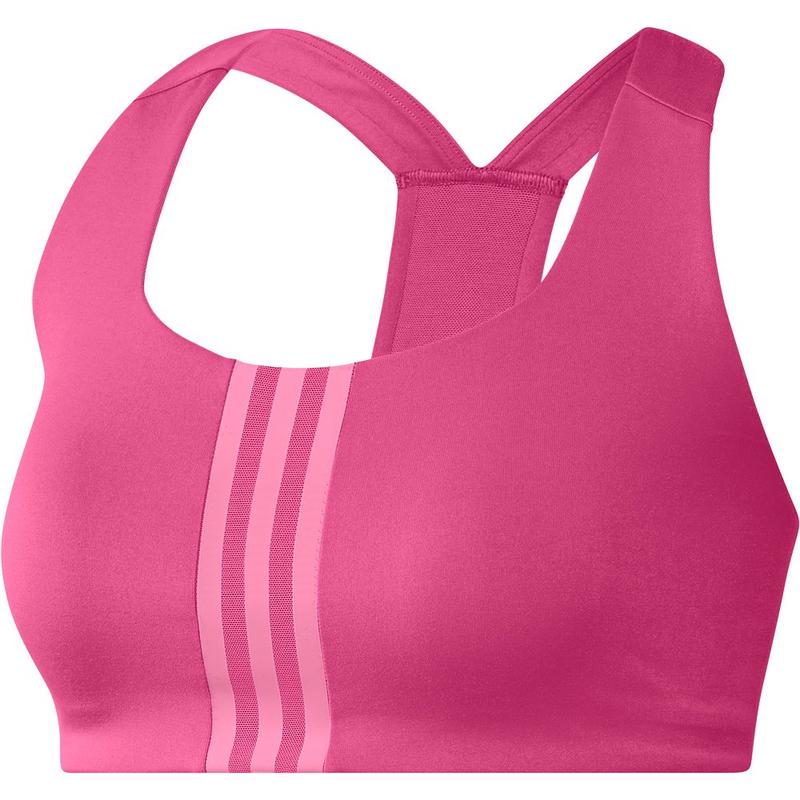 Adidas运动户外吸湿速干Adiflex运动背心女性中支撑体育内衣
