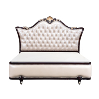 欧式床双人床花婚床1.8米简欧法式床田园公主床1.5主卧家具