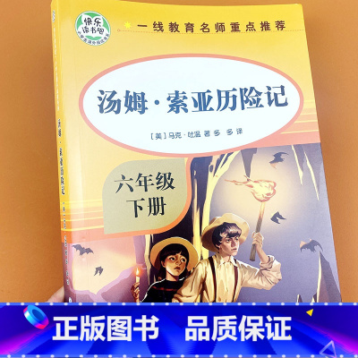 汤姆索亚历险记 [正版]快乐读书吧汤姆索亚历险记全集完整版六年级下册必读原著老师经典必读的课外书 适合小学生6年级下学期