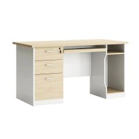 鑫睿辉 单人 办公桌 1400*700*750mm 白色 张