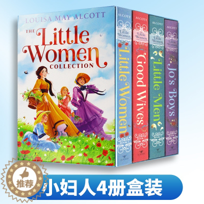 [醉染正版]小妇人4册盒装 The Little Women Collection 英文原版儿童文学小说 英文版经典文学