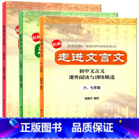 [正版] 全套3本 语文新版 走进文言文 初中文言文课外阅读与训练精选 六七 八 九年级 6789年级 初一/初二