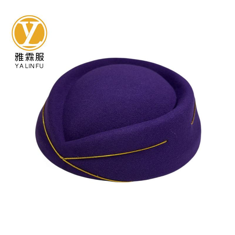 雅霖服 乘务员空姐礼仪帽工作帽YLF-LYM10934 顶