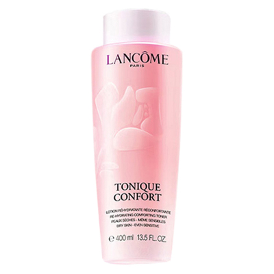 LANCÔME兰蔻玫瑰露清滢柔肤粉水爽肤水400ml 兰蔻全新舒缓版大粉水不紧绷不粘腻 兰蔻大粉水 保湿补水 干皮真爱