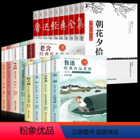 [全19册]鲁迅经典全集+名家经典作品集 [正版]鲁迅全集原著10册 六七年级阅读书必课外阅读书籍朝花夕拾狂人日记故乡野