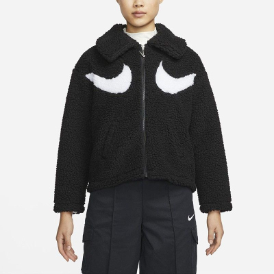 Nike/耐克外套羊羔绒加绒保暖运动休闲夹克潮DD5621-010 Z