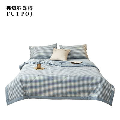 弗切尔珀榕日式格子系列色织夏被