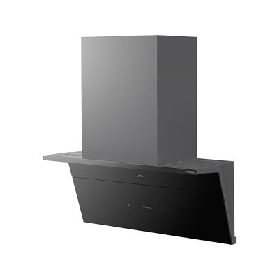 美的高温蒸汽洗2.0小西梅吸油烟机28量超薄顶侧一体MAX双风道侧吸自清洁CXW-140-AK11